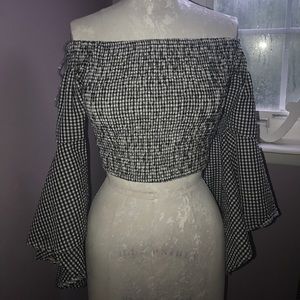 LF Gingham Top
